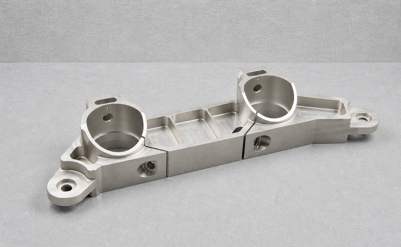 Precision CNC machining service producing high-quality metal components